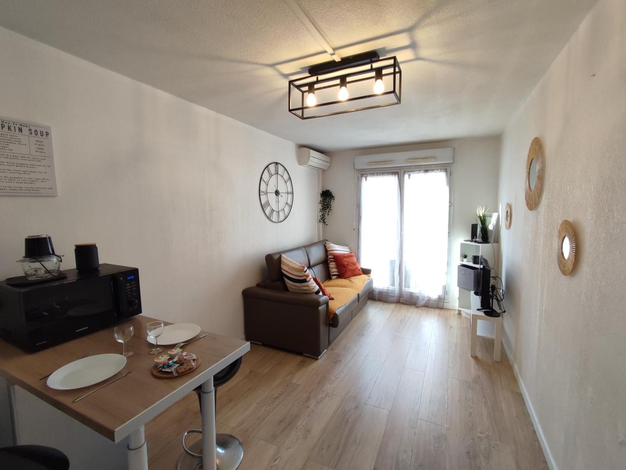 Appartement Climatise Tout Equipe A 6Min De La Gare St Charles Marsylia Zewnętrze zdjęcie